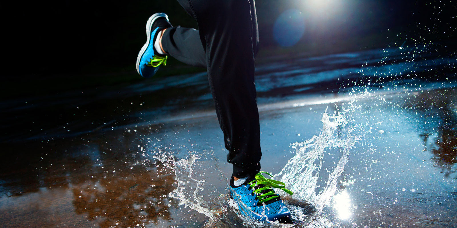 Trekking on a pair of Huge Shoes on a cross country track